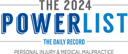 Logo Recognizing The Poole Law Group's involvement with The 2024 PowerList Daily Record