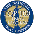 Logo Recognizing The National Trial Lawyers Top 100's affiliation with The Poole Law Group